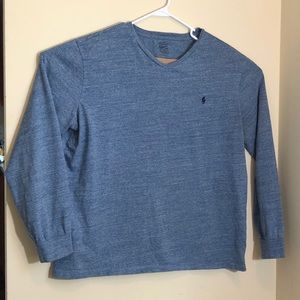 Polo by Ralph Lauren LS BLUE TShirt XL